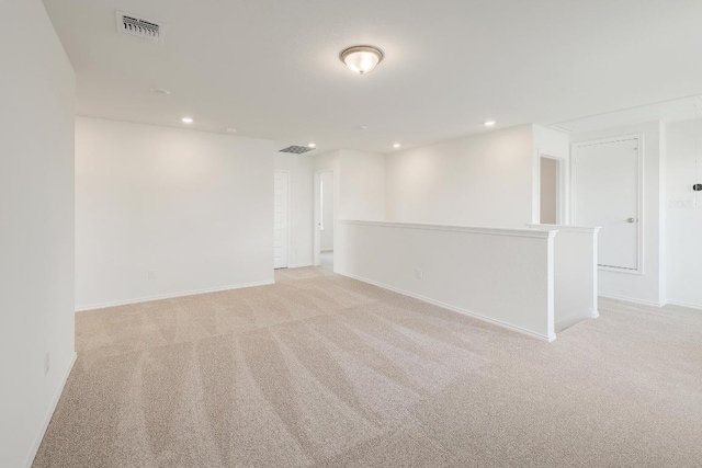 4852 Mozzafiato Ln, Round Rock, TX 78665 - unfurnished room featuring light carpet and recessed lighting