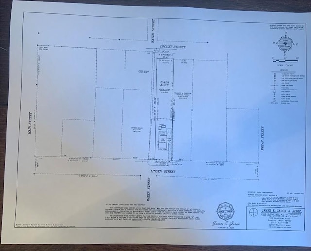 902 Linden St, Bastrop, TX 78602 - survey map / technical document