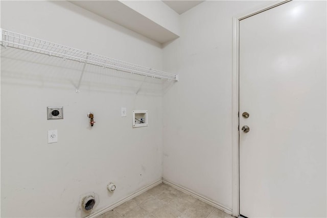 2306 Wilma Rudolph Rd, Austin, TX 78748 - washroom with gas dryer hookup, hookup for an electric dryer, and washer hookup