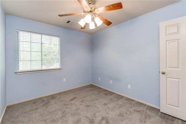 2306 Wilma Rudolph Rd, Austin, TX 78748 - unfurnished room with carpet flooring and a ceiling fan