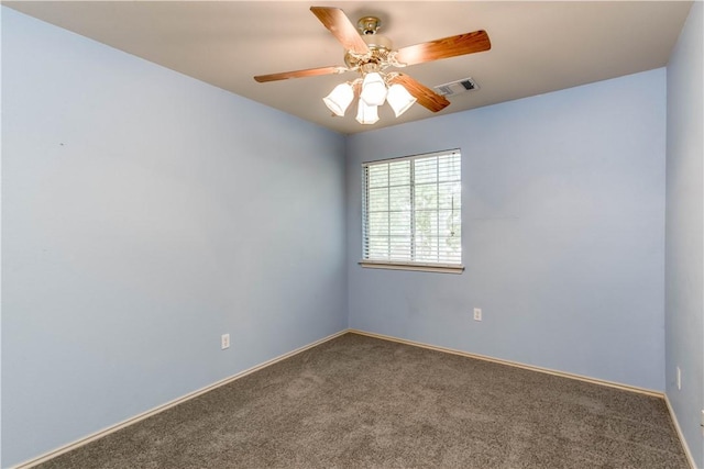 2306 Wilma Rudolph Rd, Austin, TX 78748 - carpeted empty room featuring baseboards and ceiling fan
