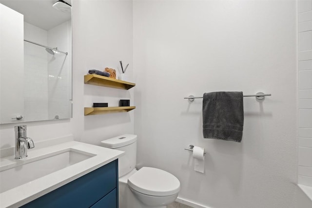 3100 Menchaca Rd Unit 24, Austin, TX 78704 - bathroom featuring vanity and toilet