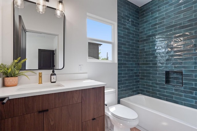 5304 Samuel Huston Ave Unit B, Austin, TX 78721 - bathroom with vanity and tub / shower combination