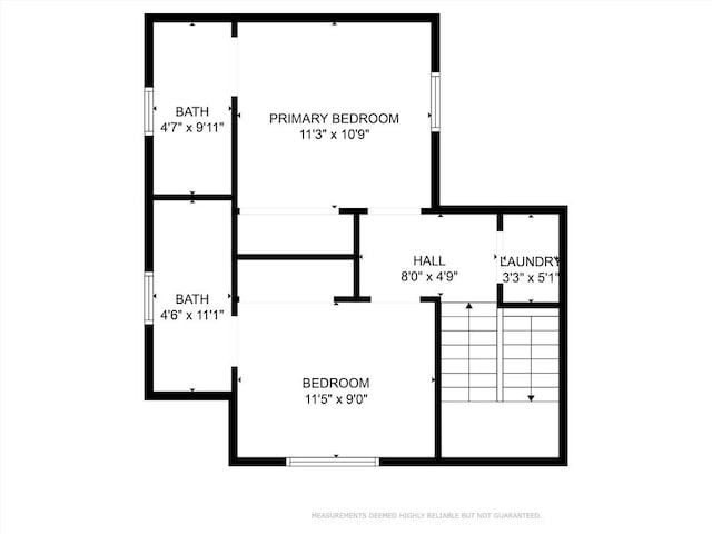 5304 Samuel Huston Ave Unit B, Austin, TX 78721 - view of room layout