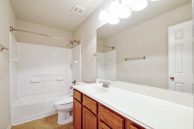 10423 Ancient Anchor, San Antonio, TX 78245 - bathroom featuring vanity, shower / washtub combination, and tile patterned flooring