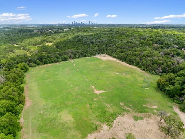 3207 Harpers Ferry Ln, Austin, TX 78745 - drone / aerial view of a heavily wooded area