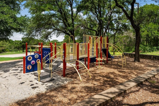 3207 Harpers Ferry Ln, Austin, TX 78745 - communal playground featuring view of wooded area