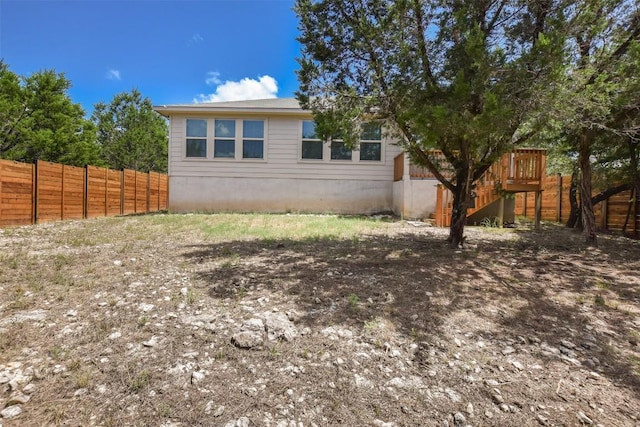 21510 Paine Ave, Lago Vista, TX 78645 - view of property exterior with a wooden deck
