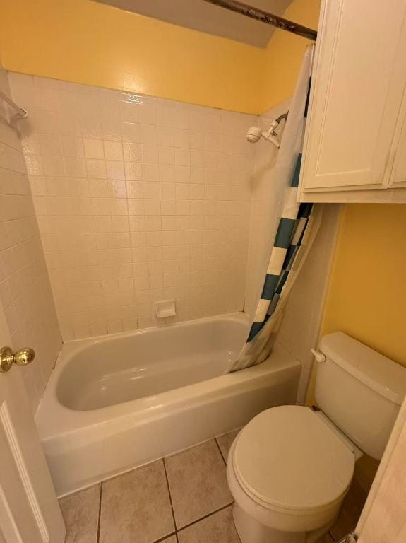 10204 Tenava Ct, Austin, TX 78726 - bathroom featuring shower / bath combo with shower curtain and tile patterned floors