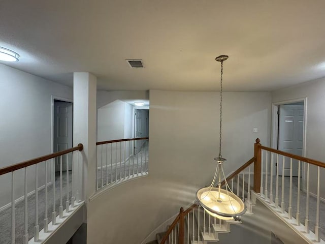 10204 Tenava Ct, Austin, TX 78726 - hall with an upstairs landing
