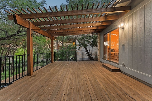 605 Flamingo Blvd, Lakeway, TX 78734 - wooden deck featuring a pergola