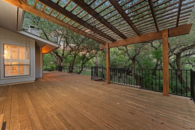 605 Flamingo Blvd, Lakeway, TX 78734 - wooden deck featuring a pergola