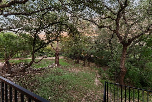 605 Flamingo Blvd, Lakeway, TX 78734 - view of yard