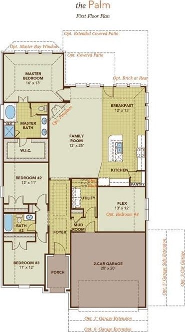 21016 Abigail Way, Pflugerville, TX 78660 - view of home floor plan