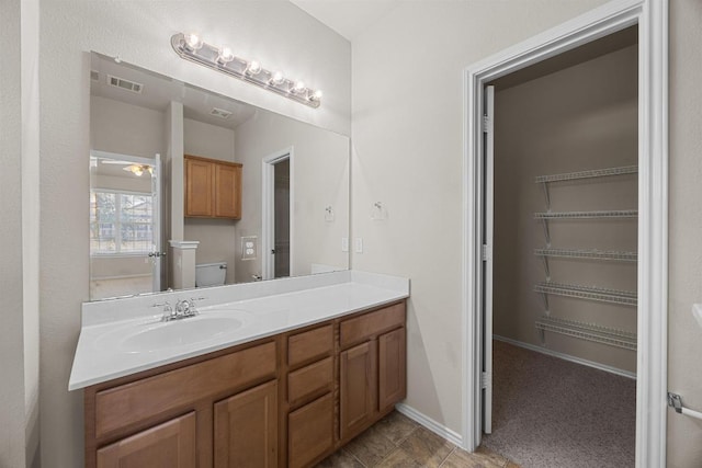 1310 Parmer Ln W Unit 3201, Austin, TX 78727 - bathroom with toilet and vanity
