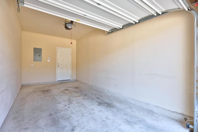 1310 Parmer Ln W Unit 3201, Austin, TX 78727 - garage with electric panel and a garage door opener