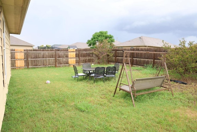 184 Voss St, Kyle, TX 78640 - view of fenced backyard