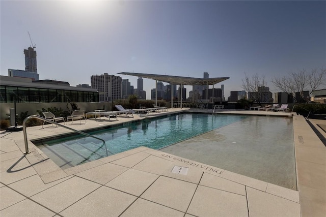 800 Embassy Dr Unit 137, Austin, TX 78702 - community pool with a patio and a city view
