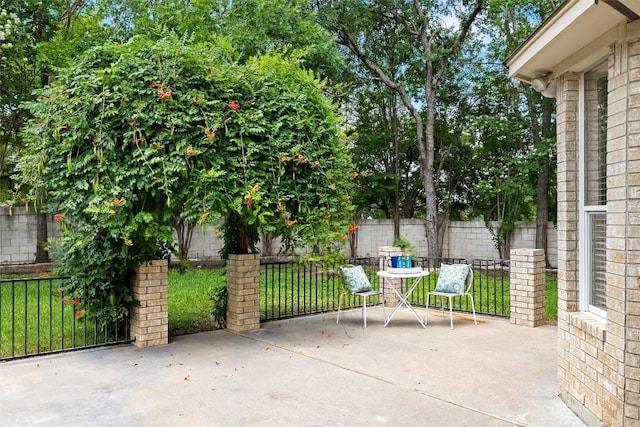 3416 Oxsheer Dr, Austin, TX 78732 - view of patio