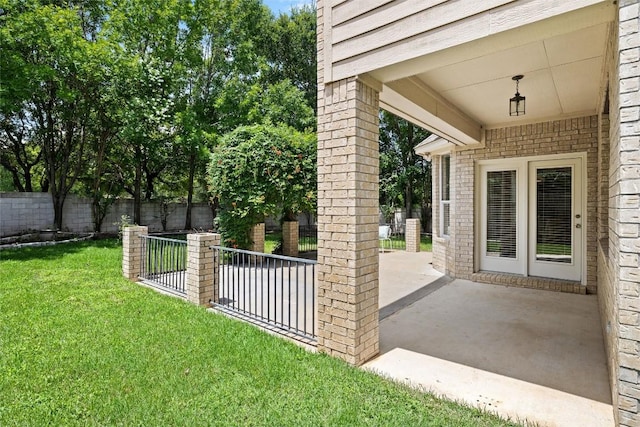 3416 Oxsheer Dr, Austin, TX 78732 - fenced backyard featuring a patio area