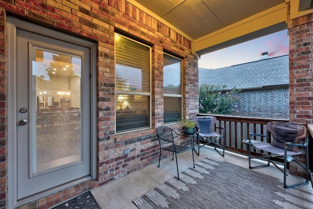 232 Mandana St, Leander, TX 78641 - view of exterior entry featuring brick siding