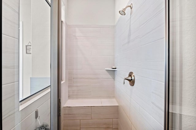 1329 Siena Sunset Rd, Leander, TX 78641 - bathroom with a tile shower