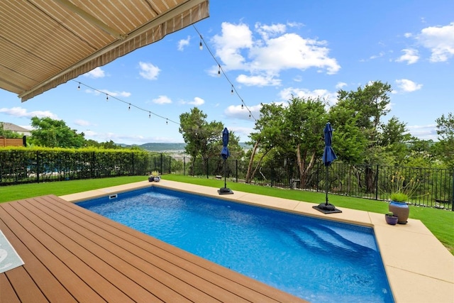 1329 Siena Sunset Rd, Leander, TX 78641 - view of pool with a fenced backyard