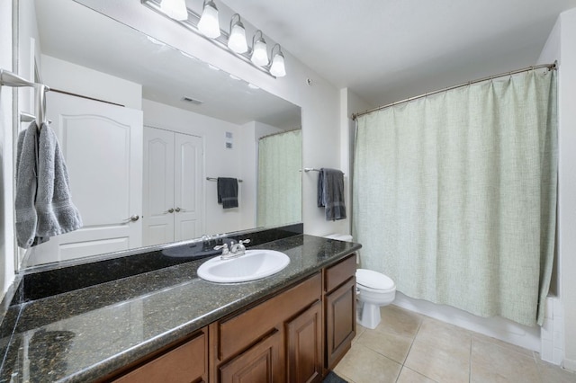 6000 Shepherd Mountain Cv Unit 613, Austin, TX 78730 - full bath with vanity, tile patterned flooring, and shower / bathtub combination with curtain