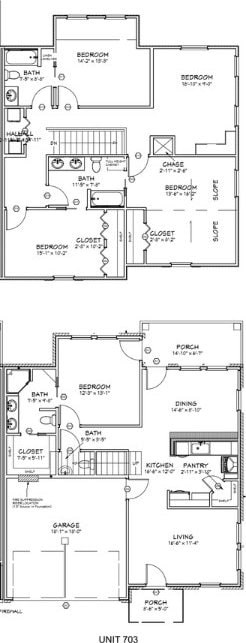 2105 Tiger Trl Unit 703, Round Rock, TX 78664 - view of home floor plan