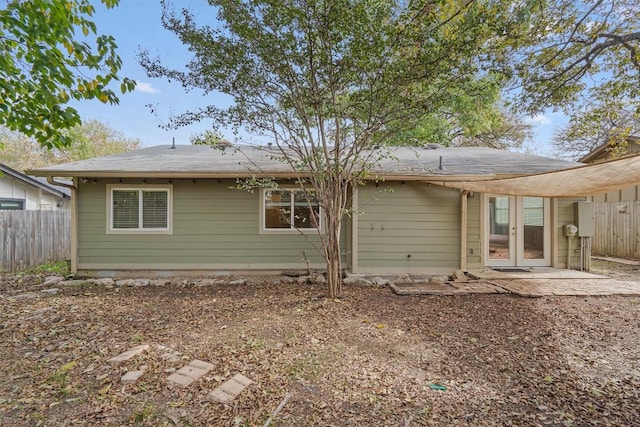 6202 Hillston Dr, Austin, TX 78745 - rear view of property with a patio