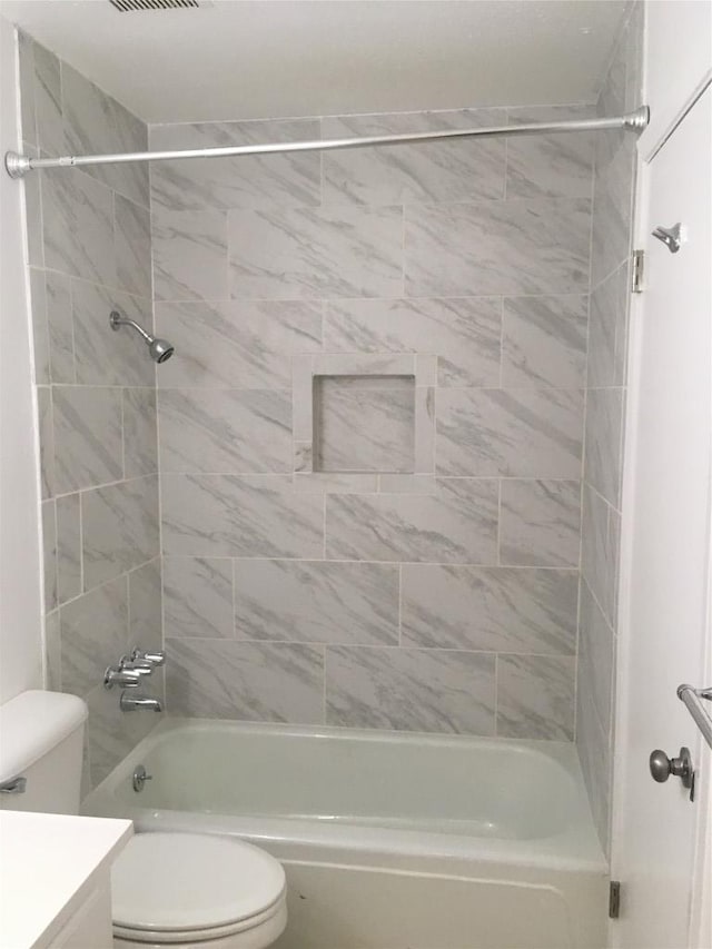 4907 Hawk Cv, Austin, TX 78745 - full bath featuring vanity and  shower combination