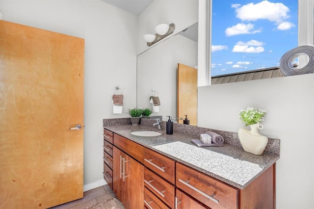 5325 Sendero Hills Pkwy, Austin, TX 78724 - bathroom with vanity and tile patterned floors