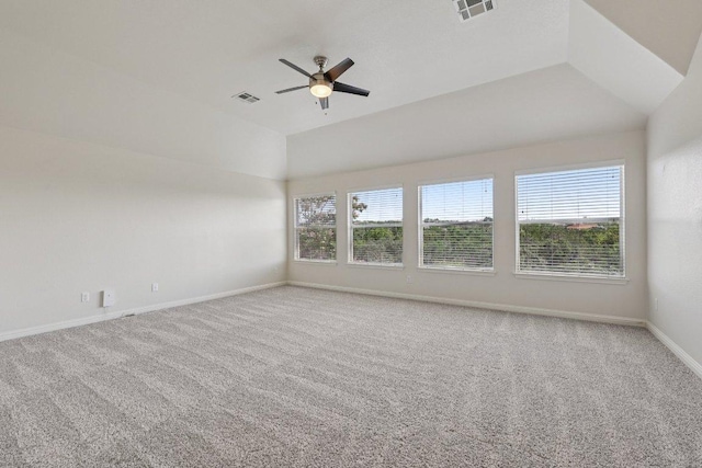 11421 Dona Villa Dr, Austin, TX 78726 - carpeted empty room with a ceiling fan and baseboards