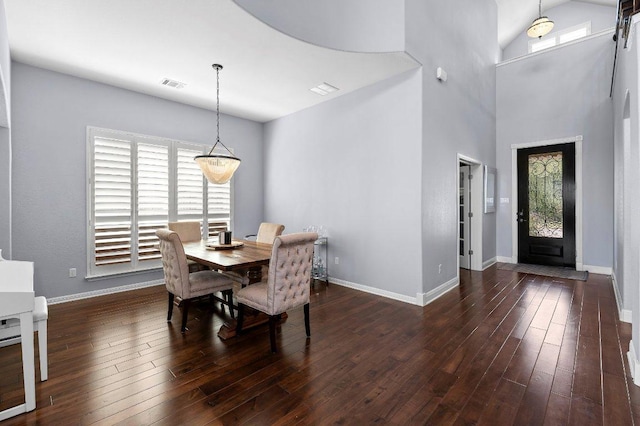 1702 Ambling Trl, Cedar Park, TX 78613 - dining area with healthy amount of natural light and hardwood / wood-style flooring