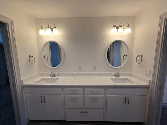 2105 Tiger Trl Unit 701, Round Rock, TX 78664 - bathroom featuring double vanity