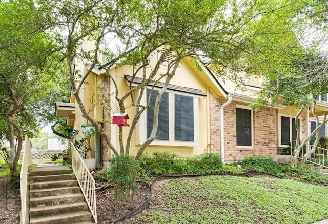 11901 Swearingen Dr Unit 43-I, Austin, TX 78758 - view of property exterior featuring brick siding