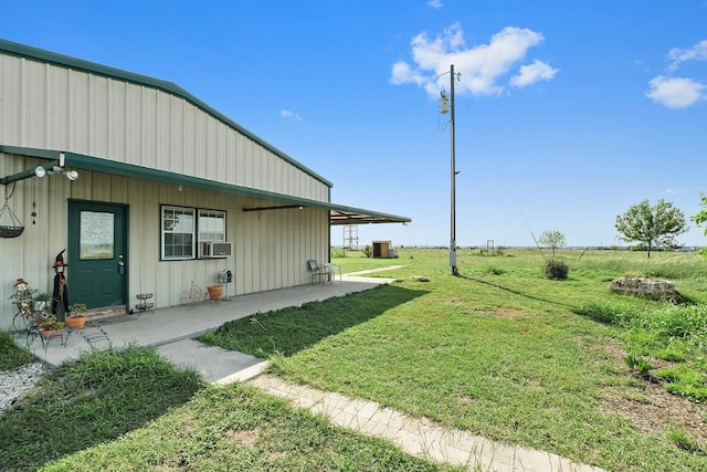 4901 County Road 210, Bertram, TX 78605 - view of green lawn with a patio area and cooling unit