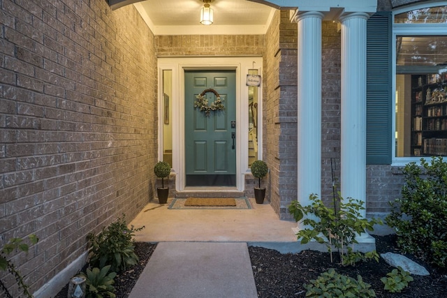 1104 Woodhollow Ln, Cedar Park, TX 78613 - view of exterior entry featuring brick siding