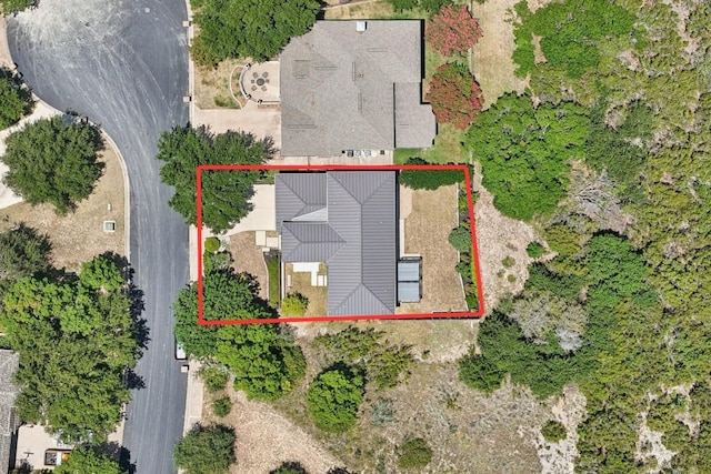 13008 Medina River Way, Austin, TX 78732 - drone / aerial view