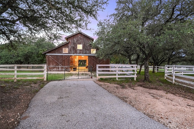 24205 State Highway 71 W, Spicewood, TX 78669 - view of barn featuring an exterior structure