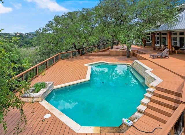 24205 State Highway 71 W, Spicewood, TX 78669 - outdoor pool with a deck