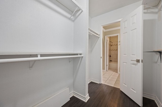 4310 Ponderosa Ln, Temple, TX 76502 - spacious closet featuring wood finished floors