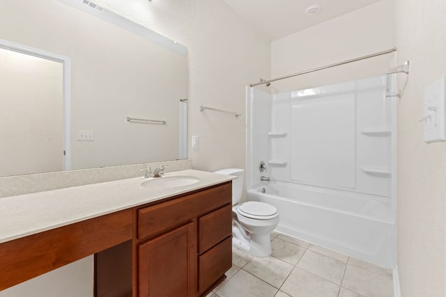 633 Weizenbock Ln, Austin, TX 78728 - full bath with vanity, tile patterned floors, and tub / shower combination