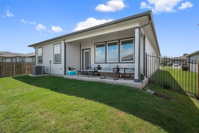 13821 Zuhause Dr, Pflugerville, TX 78660 - back of property with an outdoor hangout area