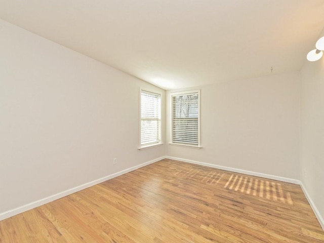 4408 Mount Vernon Dr, Austin, TX 78745 - empty room featuring baseboards and light wood-type flooring