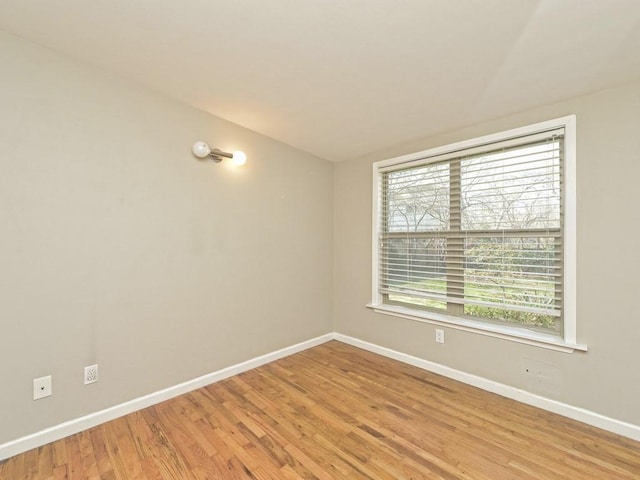 4408 Mount Vernon Dr, Austin, TX 78745 - empty room featuring baseboards and light wood-type flooring
