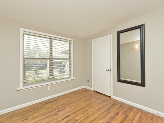 4408 Mount Vernon Dr, Austin, TX 78745 - empty room featuring wood finished floors and baseboards