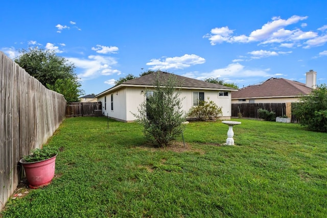 184 Atlantis, Kyle, TX 78640 - back of property with a fenced backyard