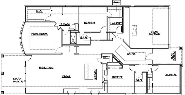4315 College Square Dr, Round Rock, TX 78665 - view of home floor plan