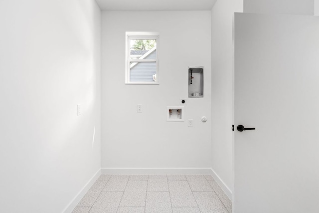 2917 Lyons Rd Unit 1, Austin, TX 78702 - laundry area with hookup for an electric dryer, hookup for a washing machine, and gas dryer hookup